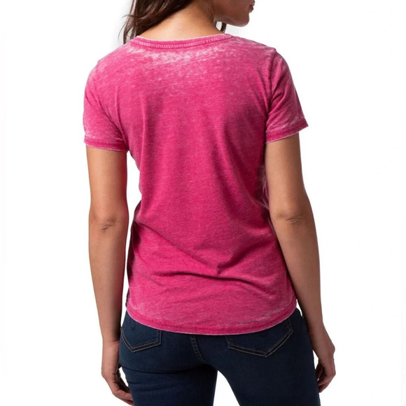 Jordache Women's Burnout Tee - Picture 3 of 3